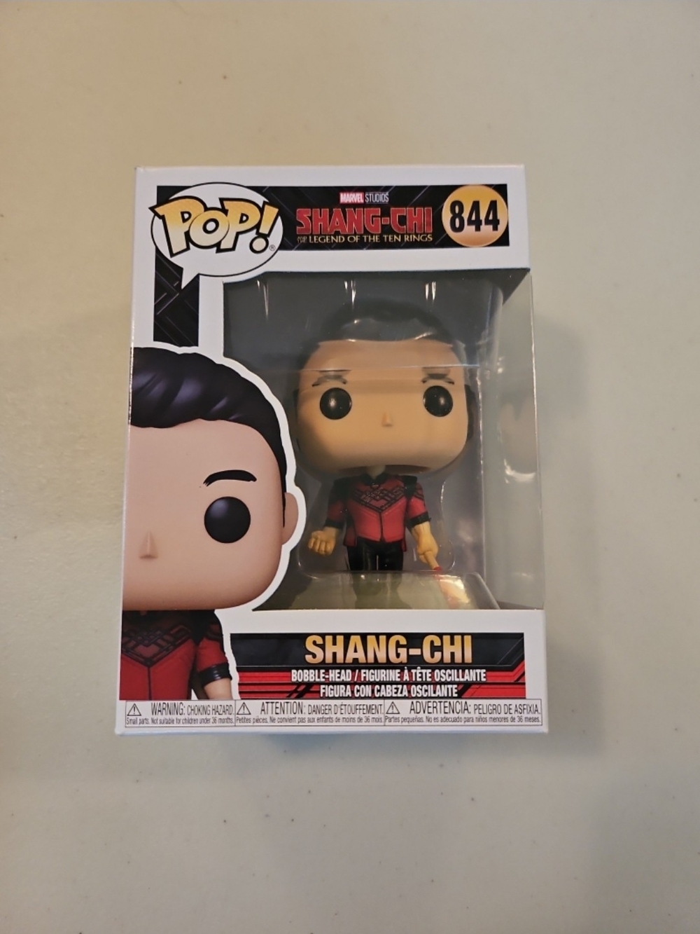 Marvel Shang-Chi Legend of the Ten Rings Bobblehead Figure Funko Pop #844